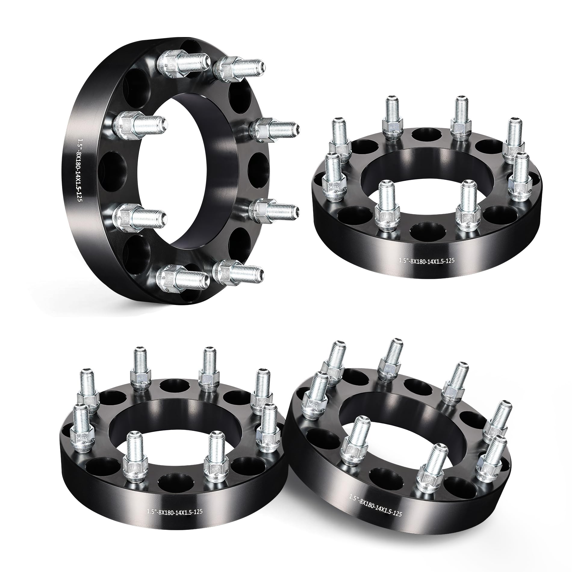 Amazon.com: EVIL ENERGY 8x180 Wheel Spacers 1.5 inch Compatible
